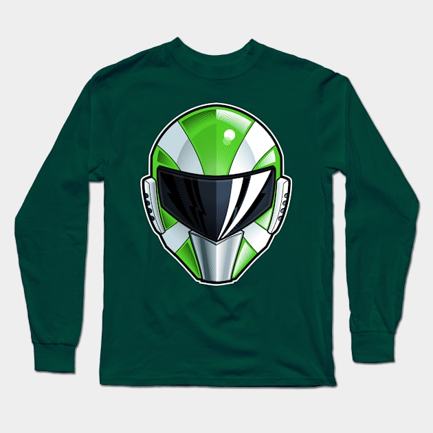 V-Green ! Ready ! Long Sleeve T-Shirt by Special Squadron V-Man